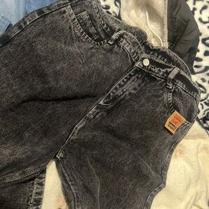 Levi's Charcoal Acid Wash Denim